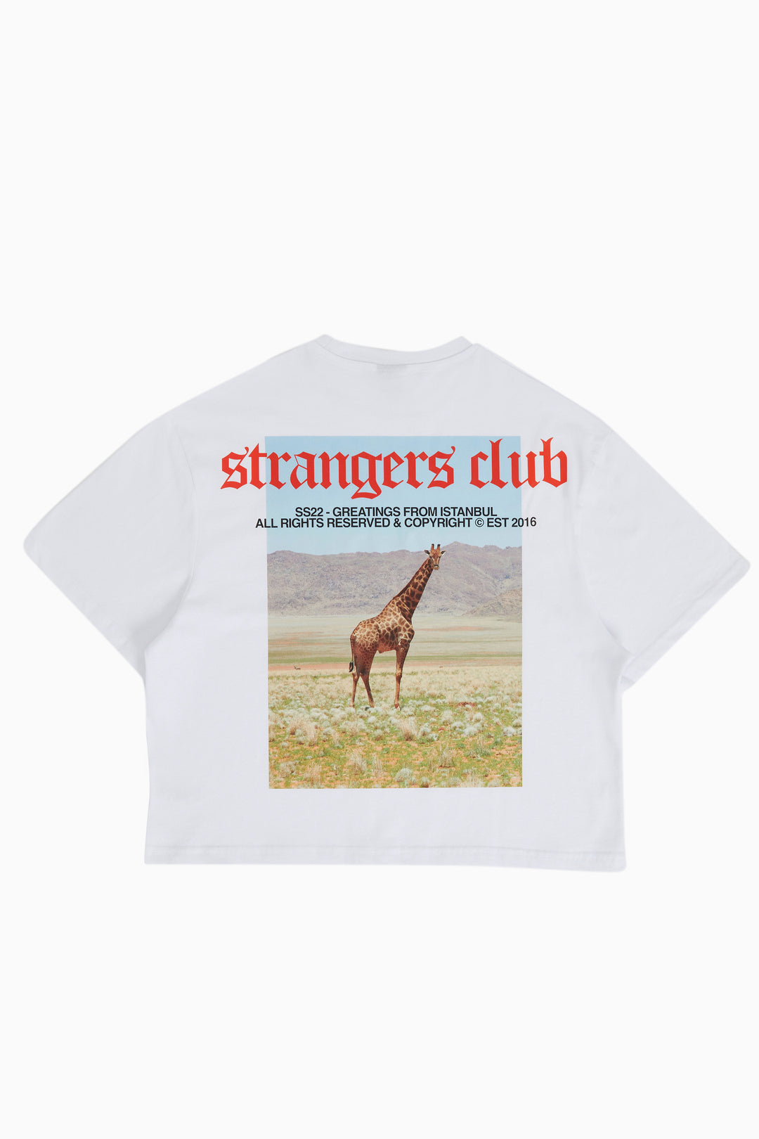 Strangers Club v2.002 / Women Oversize T-shirt