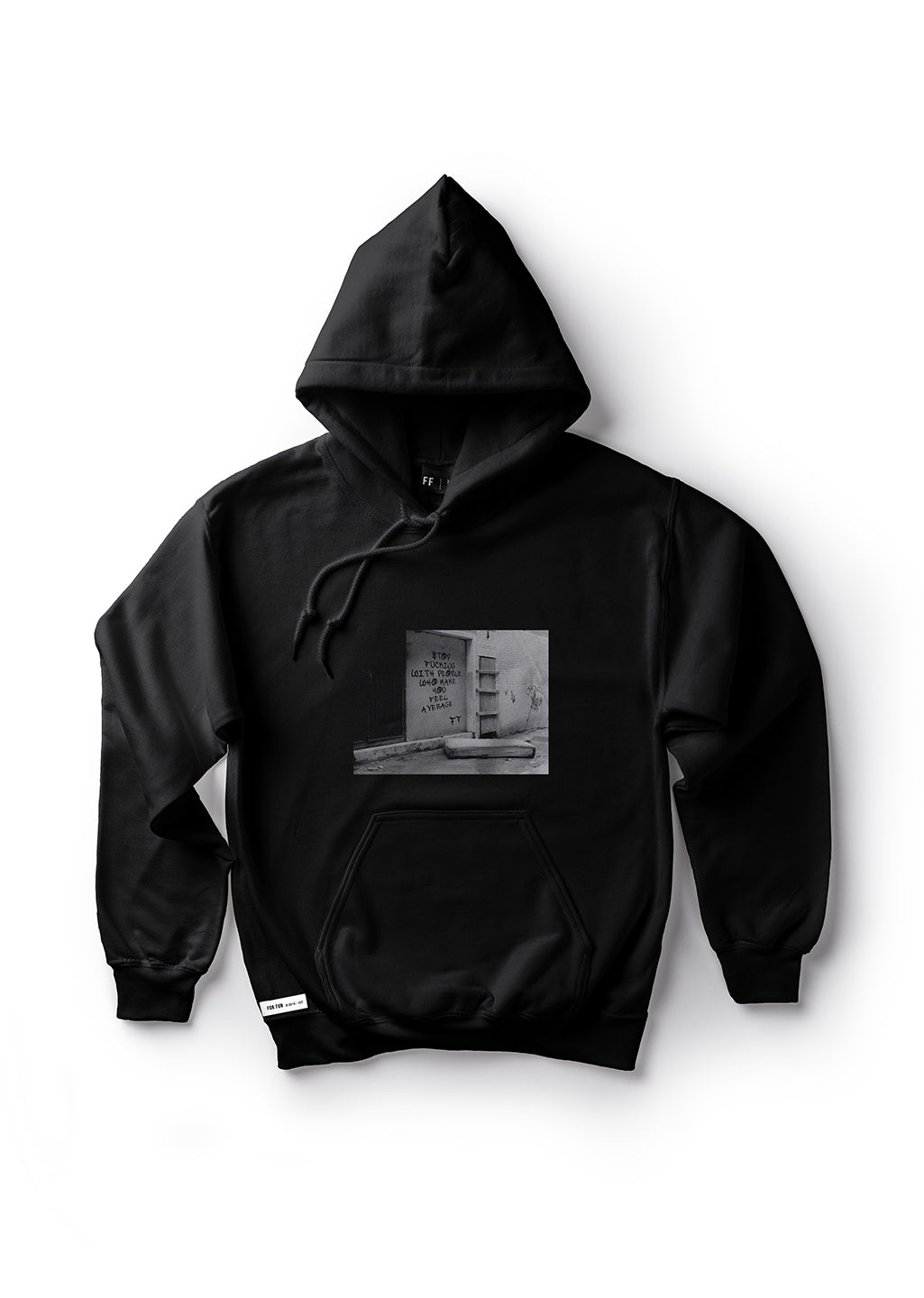Stop Fucking with People Who Make You Feel Average / Oversized Pullover Hoodie
