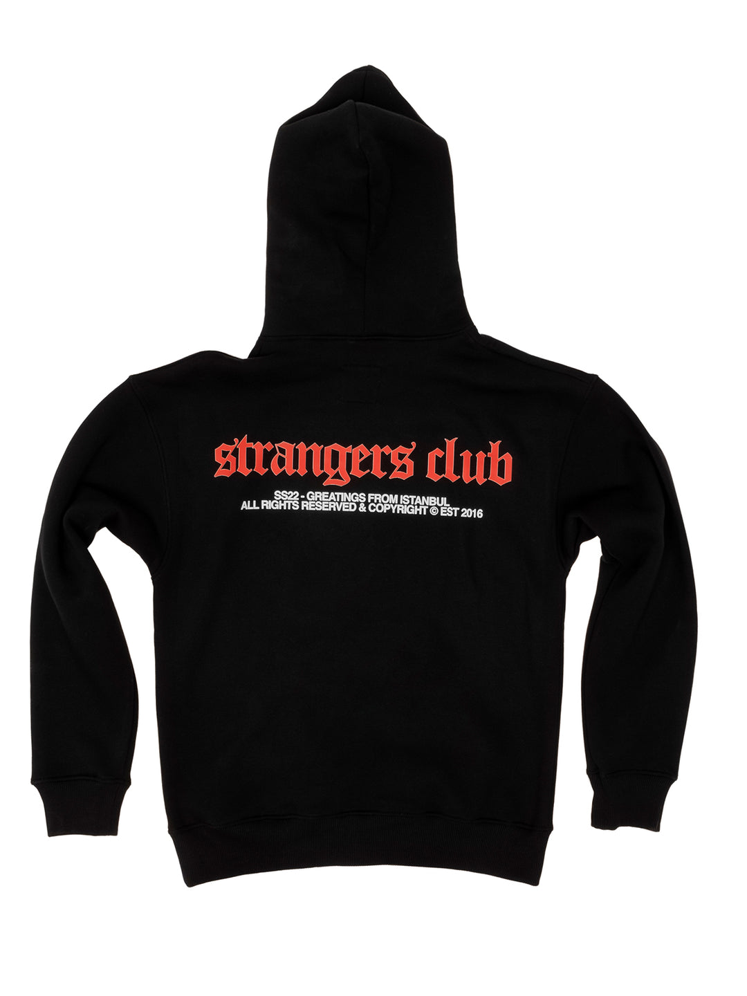 Strangers Club v2.003 / Oversized Pullover Hoodie