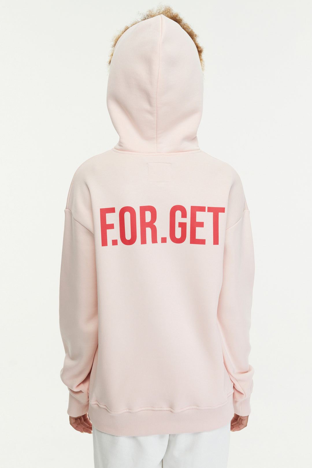 Forget / Oversized Pullover Hoodie