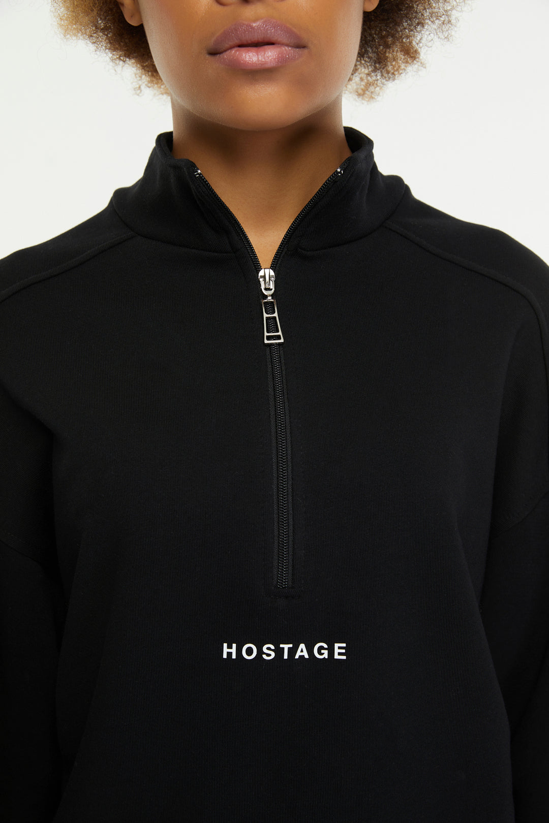 Hostage / Zipper Women Sweatshirt