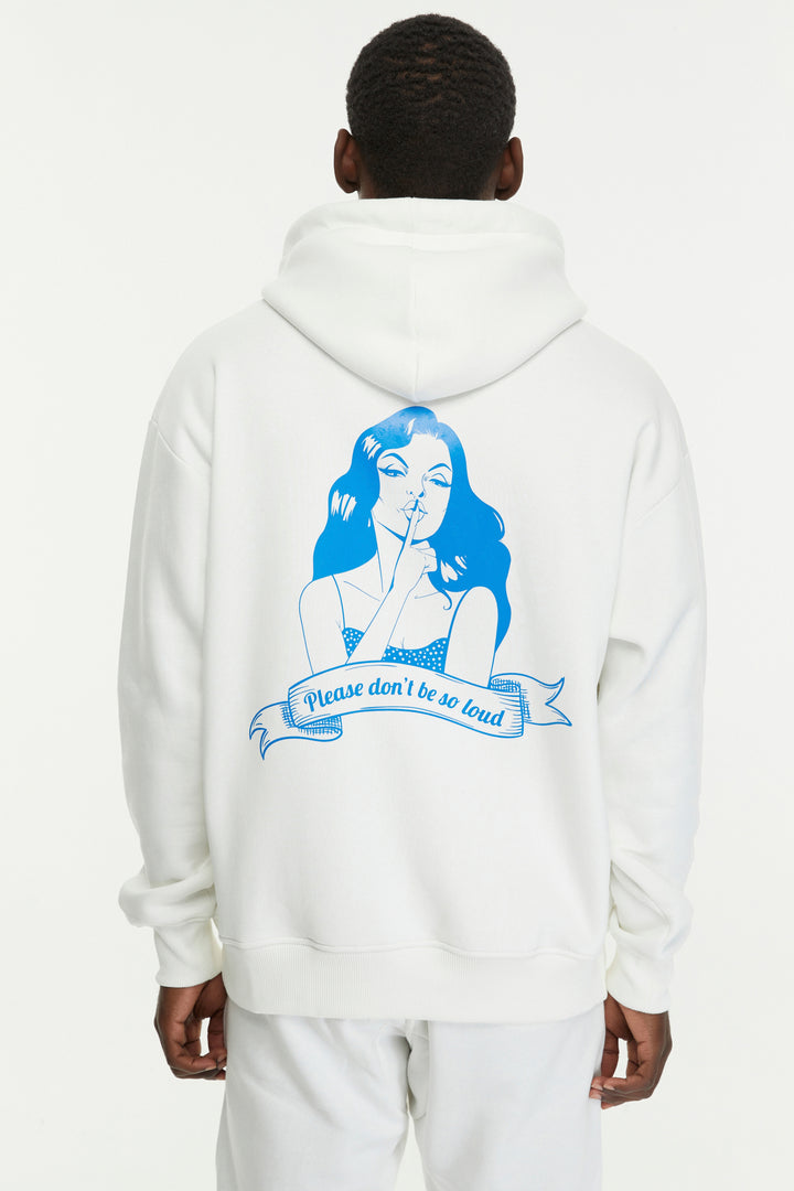 Please Don't Be So Loud / Oversized Pullover Hoodie