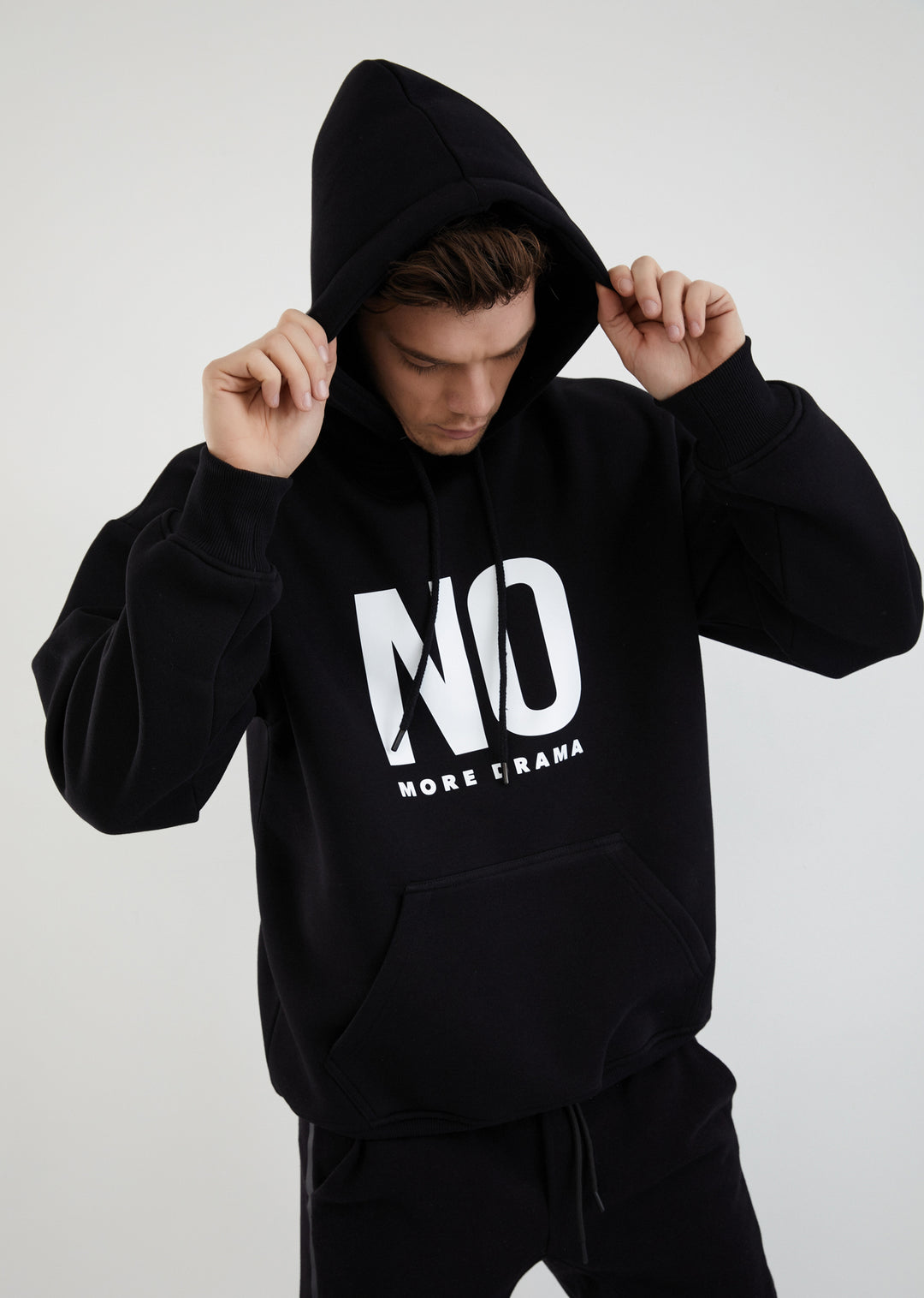 No More Drama / Oversized Pullover Hoodie