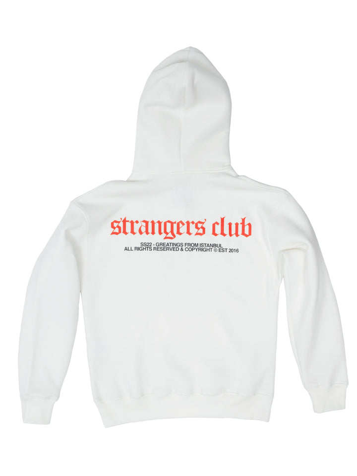 Strangers Club v2.003 / Oversized Pullover Hoodie