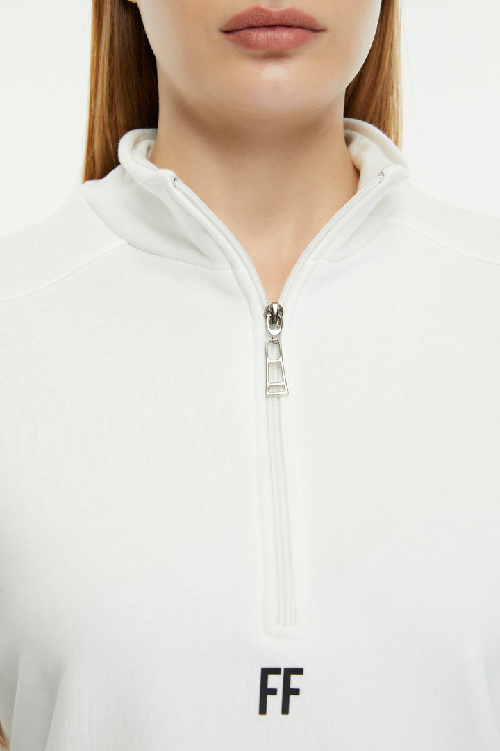 FF / Zipper Women Sweatshirt