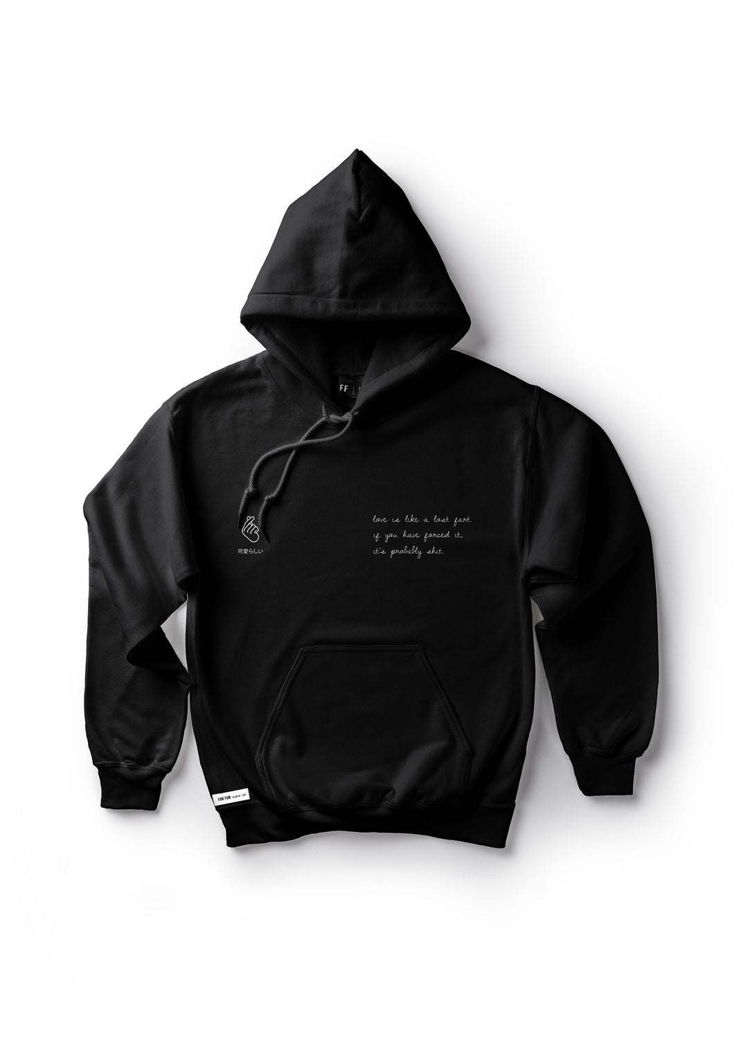 Love / Oversized Pullover Hoodie